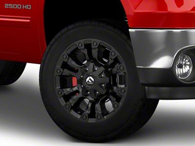 Fuel Wheels Vapor Matte Black 8-Lug Wheel; 20x10; -18mm Offset (94-02 RAM 3500 SRW)
