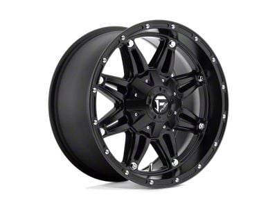 Fuel Wheels Hostage Matte Black 8-Lug Wheel; 20x10; -18mm Offset (99-07 F-250 Super Duty)