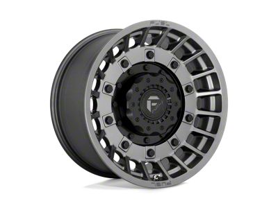 Fuel Wheels Militia Matte Anthracite and Black 8-Lug Wheel; 20x10; -18mm Offset (99-07 F-250 Super Duty)
