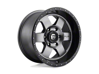 Fuel Wheels Podium Matte Gunmetal 8-Lug Wheel; 20x9; 1mm Offset (99-07 F-250 Super Duty)