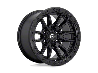 Fuel Wheels Rebel Matte Black 8-Lug Wheel; 22x12; -44mm Offset (99-07 F-250 Super Duty)