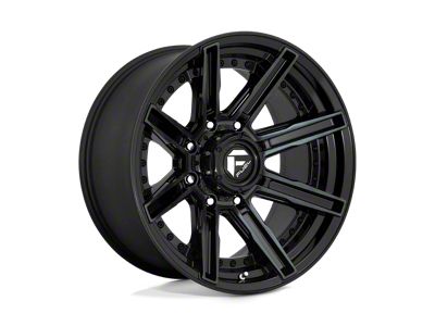 Fuel Wheels Rogue Gloss Machined Double Dark Tint 8-Lug Wheel; 20x10; -18mm Offset (99-07 F-250 Super Duty)