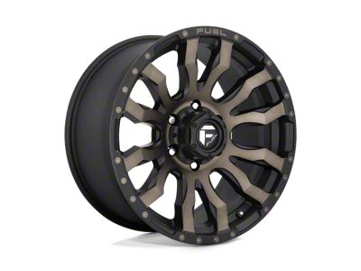 Fuel Wheels Blitz Matte Black with Dark Tint 8-Lug Wheel; 17x9; 1mm Offset (99-07 F-350 Super Duty SRW)