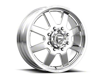 Fuel Wheels FF09D Polished 8-Lug Wheel; 24x12; -50mm Offset (99-07 F-350 Super Duty SRW)