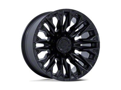 Fuel Wheels Flame Blackout 8-Lug Wheel; 20x9; 1mm Offset (99-07 F-350 Super Duty SRW)