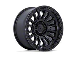 Fuel Wheels Rincon Matte Black with Gloss Black Lip 8-Lug Wheel; 18x9; -12mm Offset (99-07 F-350 Super Duty SRW)