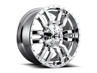 Fuel Wheels Sledge Chrome 8-Lug Wheel; 20x9; 1mm Offset (99-07 F-350 Super Duty SRW)