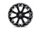 Fuel Wheels Assault Gloss Black Milled 6-Lug Wheel; 18x9; 19mm Offset (99-06 Sierra 1500)