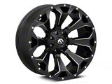 Fuel Wheels Assault Matte Black Milled 6-Lug Wheel; 18x9; -13mm Offset (99-06 Sierra 1500)