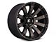Fuel Wheels Diesel Matte Black Double Dark Tint 6-Lug Wheel; 20x10; -18mm Offset (99-06 Sierra 1500)