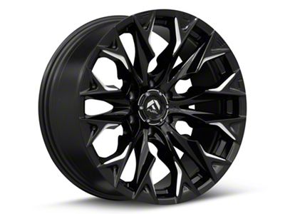 Fuel Wheels Flame Gloss Black Milled 6-Lug Wheel; 20x9; 20mm Offset (99-06 Sierra 1500)