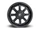 Fuel Wheels Hydro Matte Black 6-Lug Wheel; 20x9; 20mm Offset (99-06 Sierra 1500)