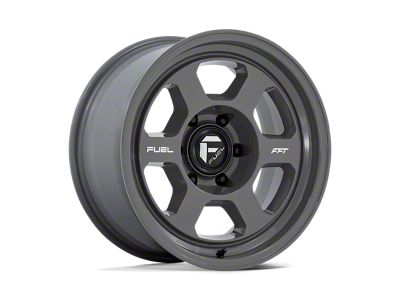 Fuel Wheels Hype Battleship Gray 6-Lug Wheel; 18x8.5; 10mm Offset (99-06 Sierra 1500)