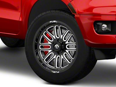 Fuel Wheels Ignite Gloss Black Milled 6-Lug Wheel; 20x10; -19mm Offset (99-06 Sierra 1500)