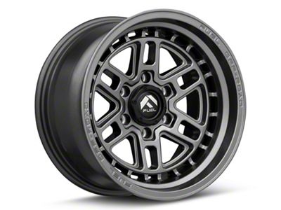 Fuel Wheels Nitro Matte Gunmetal 6-Lug Wheel; 17x9; -12mm Offset (99-06 Sierra 1500)