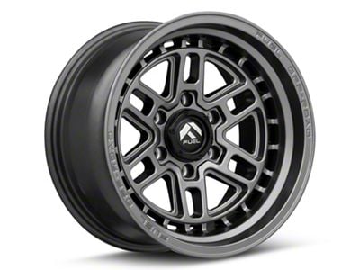 Fuel Wheels Nitro Matte Gunmetal 6-Lug Wheel; 17x9; 1mm Offset (99-06 Sierra 1500)