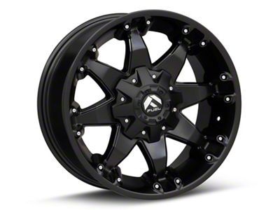 Fuel Wheels Octane Matte Black 6-Lug Wheel; 18x9; 1mm Offset (99-06 Sierra 1500)