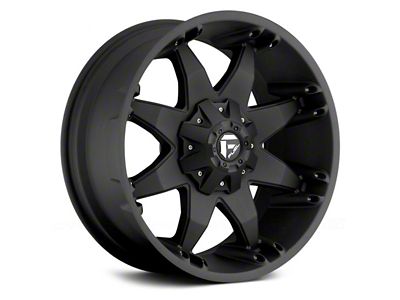 Fuel Wheels Octane Matte Black 6-Lug Wheel; 18x9; 20mm Offset (99-06 Sierra 1500)