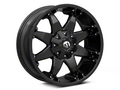 Fuel Wheels Octane Matte Black 6-Lug Wheel; 20x9; -12mm Offset (99-06 Sierra 1500)