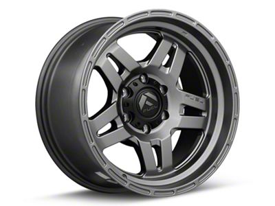 Fuel Wheels Oxide Matte Gunmetal 6-Lug Wheel; 17x8.5; 1mm Offset (99-06 Sierra 1500)
