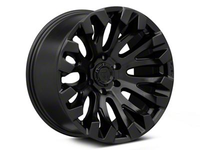 Fuel Wheels Quake Blackout 6-Lug Wheel; 20x10; -18mm Offset (99-06 Sierra 1500)