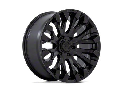 Fuel Wheels Quake Blackout 6-Lug Wheel; 20x9; 1mm Offset (99-06 Sierra 1500)