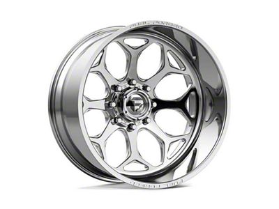 Fuel Wheels Scepter Polished Milled 6-Lug Wheel; 20x10; -18mm Offset (99-06 Sierra 1500)