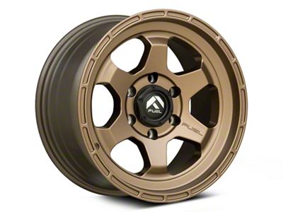 Fuel Wheels Shok Matte Bronze 6-Lug Wheel; 17x9; 20mm Offset (99-06 Sierra 1500)