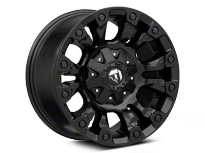 Fuel Wheels Vapor Matte Black 6-Lug Wheel; 17x9; 20mm Offset (99-06 Sierra 1500)