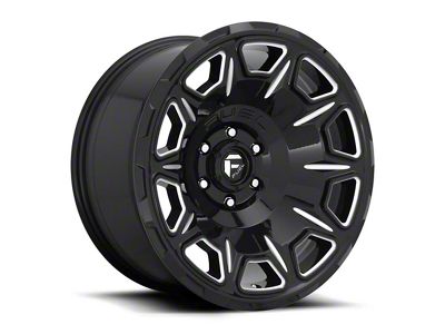 Fuel Wheels Vengeance Gloss Black Milled 6-Lug Wheel; 20x10; -18mm Offset (99-06 Sierra 1500)