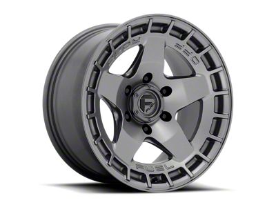 Fuel Wheels Warp Matte Gunmetal 6-Lug Wheel; 17x9; 1mm Offset (99-06 Sierra 1500)