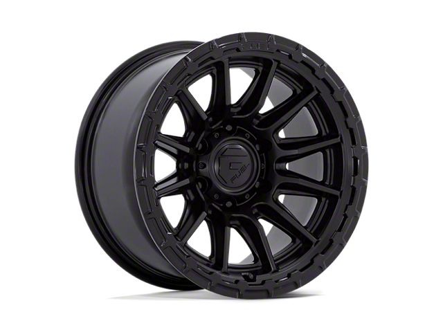 Fuel Wheels Baller Matte Black Double Dark Tint 6-Lug Wheel; 20x9.5; 30mm Offset (99-06 Silverado 1500)