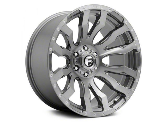 Fuel Wheels Blitz Platinum 6-Lug Wheel; 18x9; 20mm Offset (99-06 Silverado 1500)