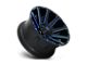 Fuel Wheels Contra Gloss Black with Blue Tinted Clear 6-Lug Wheel; 22x10; -19mm Offset (99-06 Silverado 1500)
