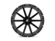 Fuel Wheels Contra Gloss Black Milled 6-Lug Wheel; 26x12; -44mm Offset (99-06 Silverado 1500)