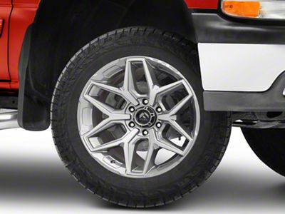 Fuel Wheels Flux Platinum 6-Lug Wheel; 20x10; -18mm Offset (99-06 Silverado 1500)