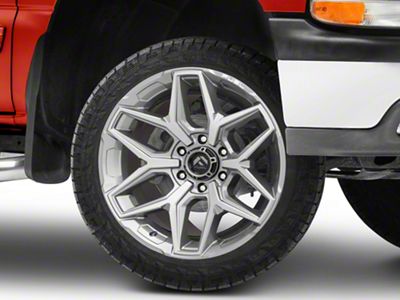 Fuel Wheels Flux Platinum 6-Lug Wheel; 22x9.5; 20mm Offset (99-06 Silverado 1500)