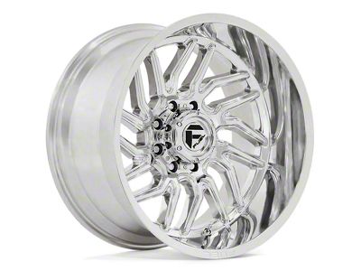 Fuel Wheels Hurricane Polished Milled 6-Lug Wheel; 20x9; 1mm Offset (99-06 Silverado 1500)