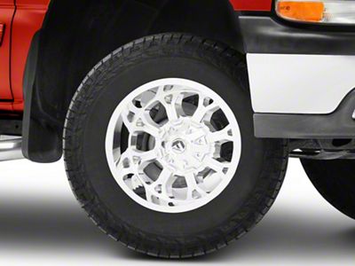 Fuel Wheels Krank Chrome 6-Lug Wheel; 17x9; 20mm Offset (99-06 Silverado 1500)