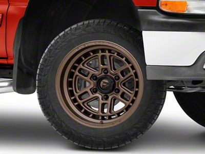 Fuel Wheels Nitro Matte Bronze 6-Lug Wheel; 20x9; 1mm Offset (99-06 Silverado 1500)