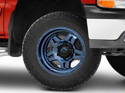 Fuel Wheels Oxide Dark Blue 6-Lug Wheel; 18x9; -12mm Offset (99-06 Silverado 1500)