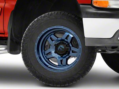 Fuel Wheels Oxide Dark Blue 6-Lug Wheel; 18x9; -12mm Offset (99-06 Silverado 1500)