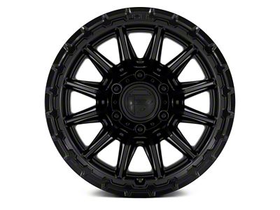 Fuel Wheels Piston Blackout 6-Lug Wheel; 17x9; -12mm Offset (99-06 Silverado 1500)