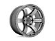 Fuel Wheels Rush Matte Gunmetal 6-Lug Wheel; 18x9; 1mm Offset (99-06 Silverado 1500)