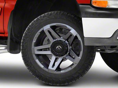 Fuel Wheels SFJ Matte Gunmetal 6-Lug Wheel; 20x9; 1mm Offset (99-06 Silverado 1500)
