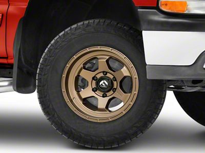 Fuel Wheels Shok Matte Bronze 6-Lug Wheel; 17x10; -18mm Offset (99-06 Silverado 1500)