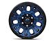 Fuel Wheels Traction Dark Blue with Black Ring 6-Lug Wheel; 17x9; 1mm Offset (99-06 Silverado 1500)
