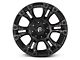 Fuel Wheels Vapor Matte Black Double Dark Tint 6-Lug Wheel; 17x10; -18mm Offset (99-06 Silverado 1500)