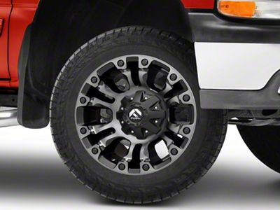 Fuel Wheels Vapor Matte Black Double Dark Tint 6-Lug Wheel; 20x9; 1mm Offset (99-06 Silverado 1500)