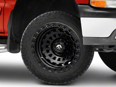 Fuel Wheels Zephyr Matte Black 6-Lug Wheel; 20x9; 20mm Offset (99-06 Silverado 1500)